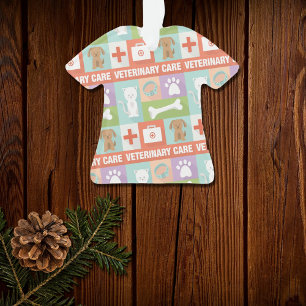Professional Veterinarian Iconic Designed Ornament