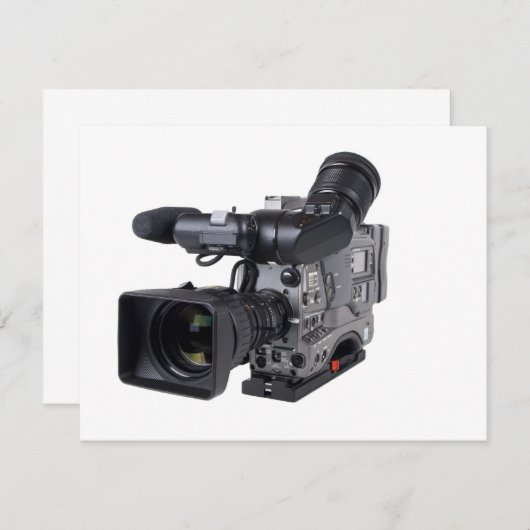 professional video camera (Front/Back)