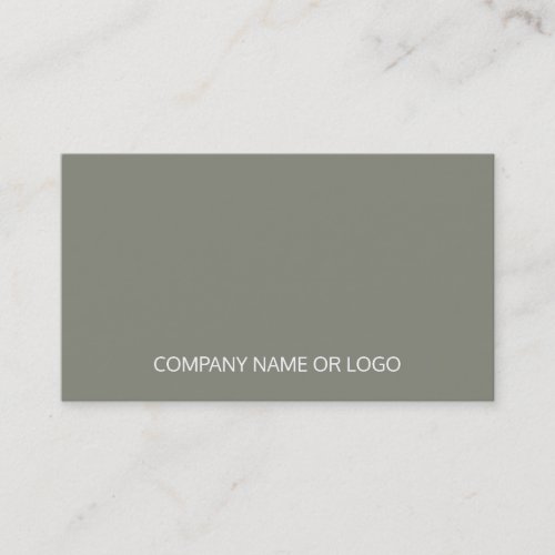Professional Vintage Elegant Green Company Business Card