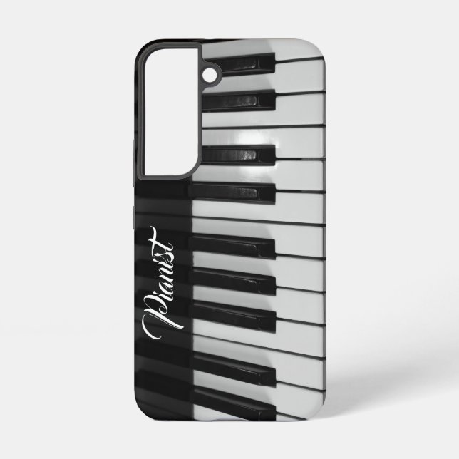 Professional Vintage  Pianist  Samsung Galaxy Case (Back)