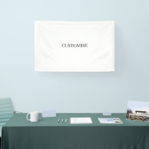 Professional Vinyl Banner, 2.5' x 4' indoor Banner