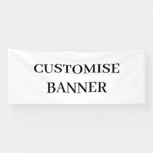 Professional Vinyl Banner, 4' x 10'customise Banner