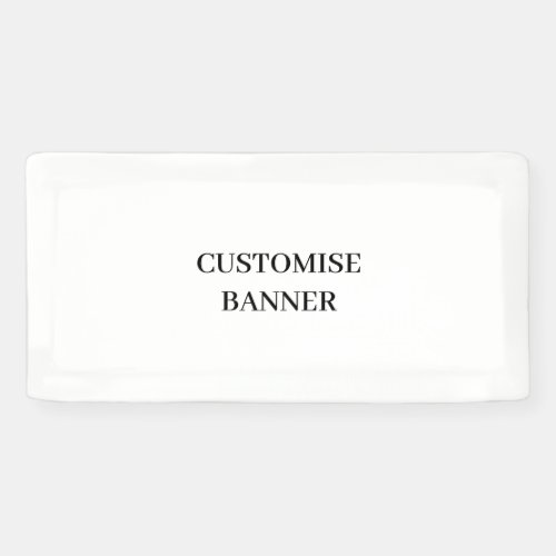 Professional Vinyl indoor , 1' x 2'customise Banner