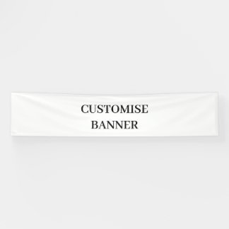 Professional Vinyl indoor 2.5' x 12'customise Banner
