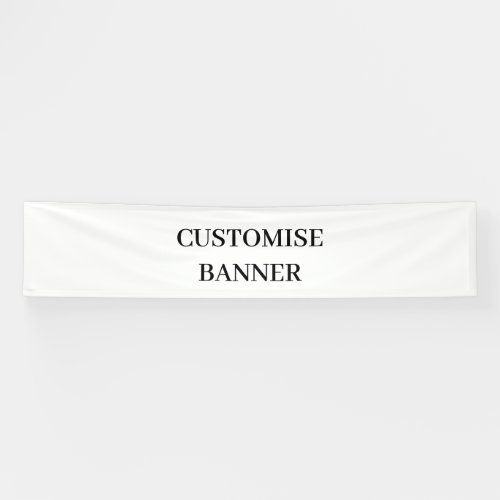 Professional Vinyl indoor 2.5' x 12'customise Banner