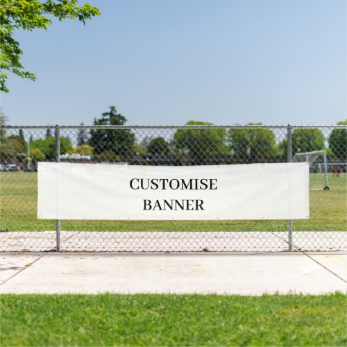 Professional Vinyl outdoor , 2.5' x 12'customise Banner