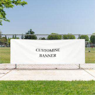 Professional Vinyl outdoor 4' x 12'customise Banner