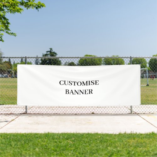 Professional Vinyl outdoor 4' x 12'customise Banner
