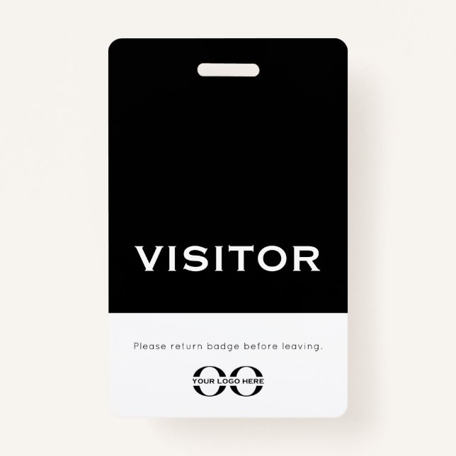 Professional Visitor Badge Logo (Front)