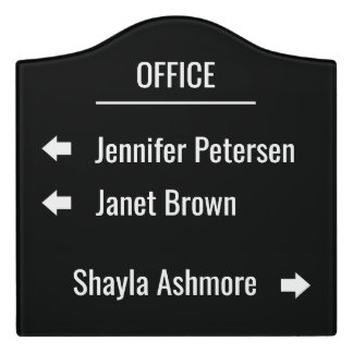 Professional Wall Office Sign