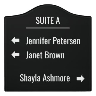 Professional Wall Office Sign