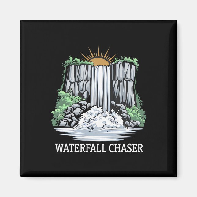 Professional Waterfall Chaser  Magnet (Front)
