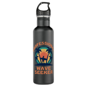 Professional Wave Seeker Surfing Surfer Stainless Steel Water Bottle