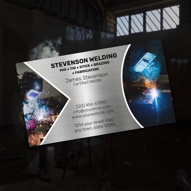 Professional Welder Business Card (Creator Uploaded)