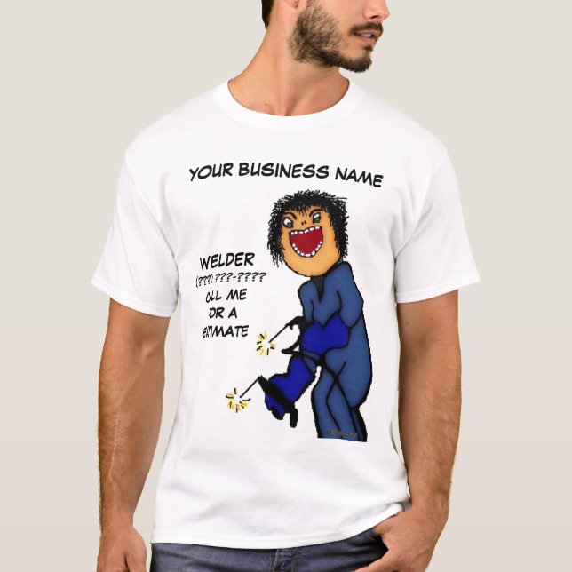 Professional Welder Business T-Shirt (Front)
