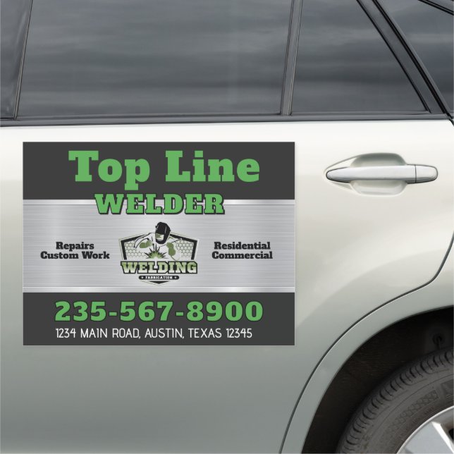  Professional Welding & Fabrication Car Magnet | C (In Situ)