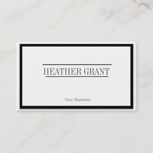 Professional white Business Cards