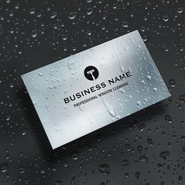 Professional window cleaning business card (Creator Uploaded)