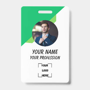 Professional Worker Photo ID Badge