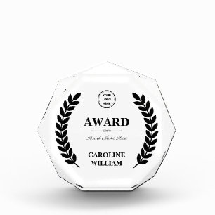 Professional Wreath Business Custom Details Acrylic Award