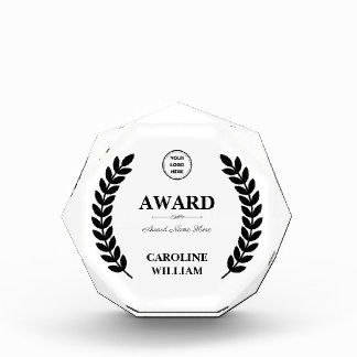 Professional Wreath Business Custom Details Acrylic Award