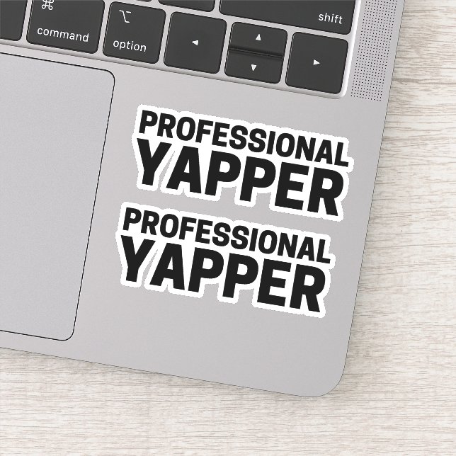 Professional Yapper  Sticker (Detail)