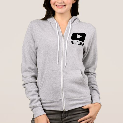 Professional YouTube Channel  Cool YouTuber Hoodie