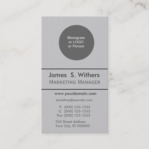 Customizable Traditional Add Photo or Logo Business Cards