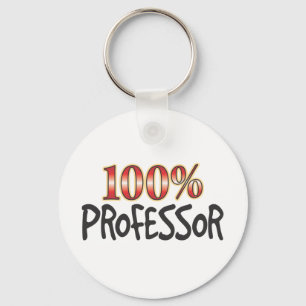 Professor 100 Percent Keychain
