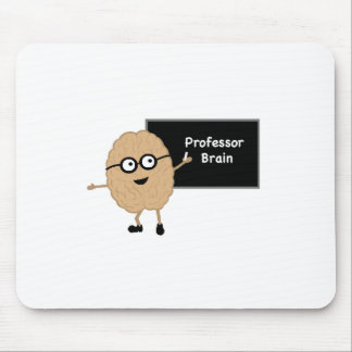 Professor Brain Mouse Pad