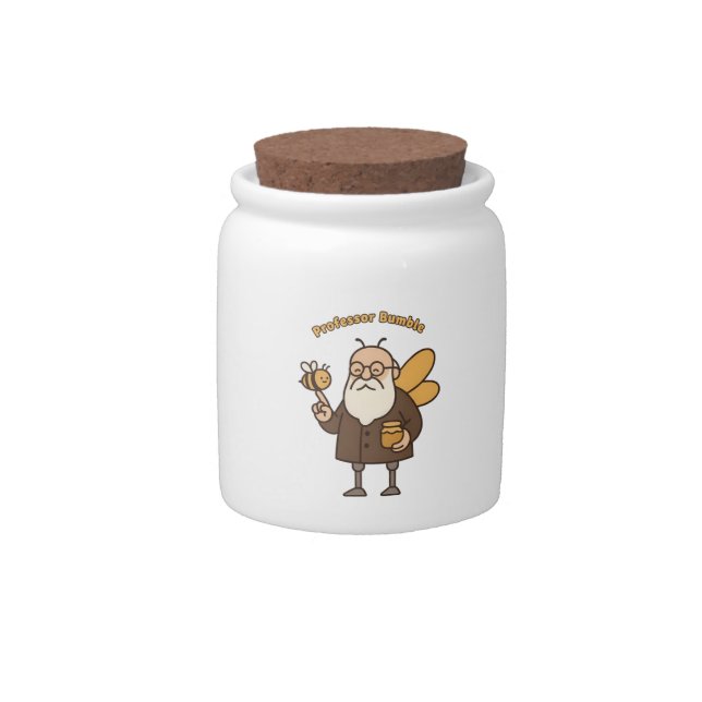 Professor Bumble Candy Jar (Front)