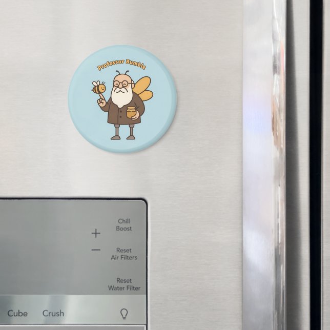 Professor Bumble Fridge Magnet (In Situ (Fridge))