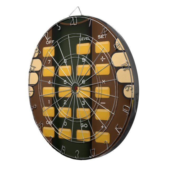 Professor Calculator Dart Board (Front Right)