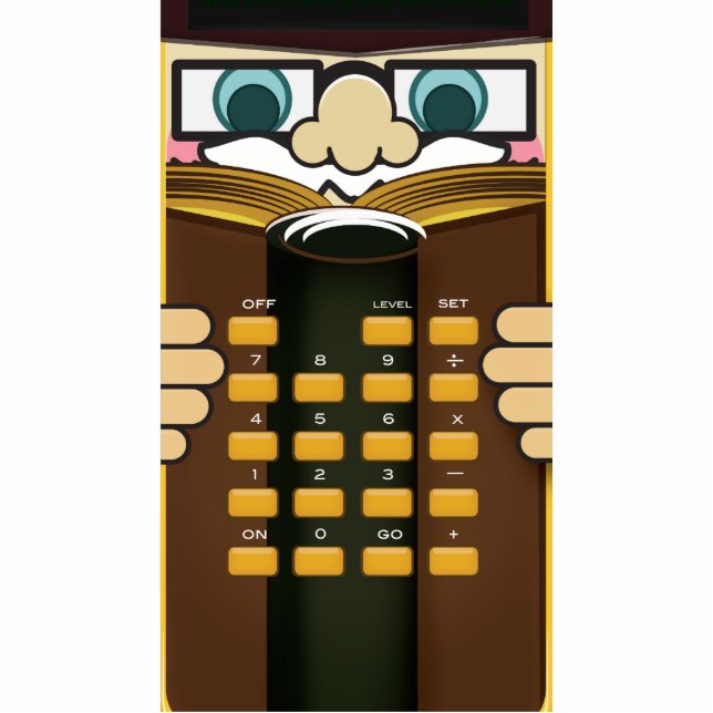 Professor Calculator Statuette (Front)