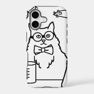 Professor Cat iPhone 17 Case