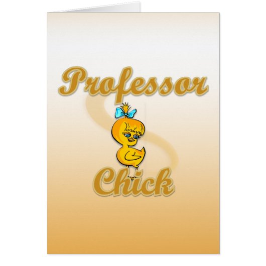 Professor Chick Cards (Front)