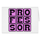 Professor, College Teacher (Front Horizontal)