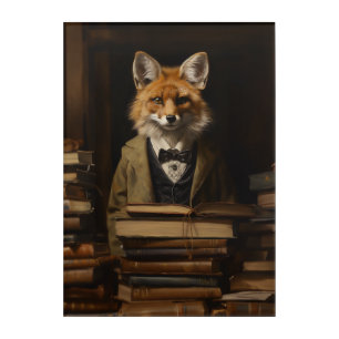 Professor Fox Acrylic Print