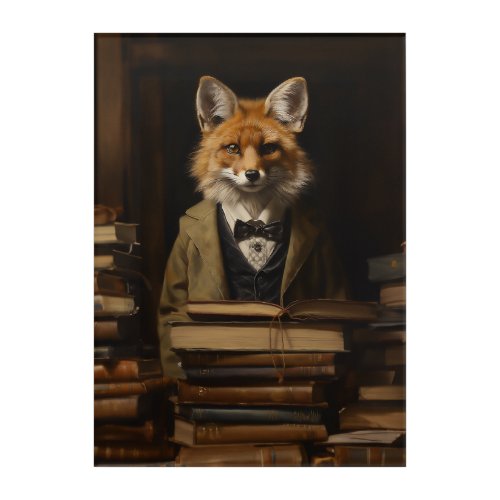 Professor Fox Acrylic Print