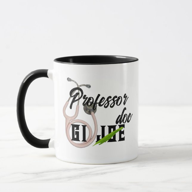 Professor GI Doc Cup Funny Gastroenterologist Mug (Left)