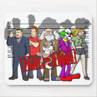 Professor Hobo "Unusual Suspects" Mousepad