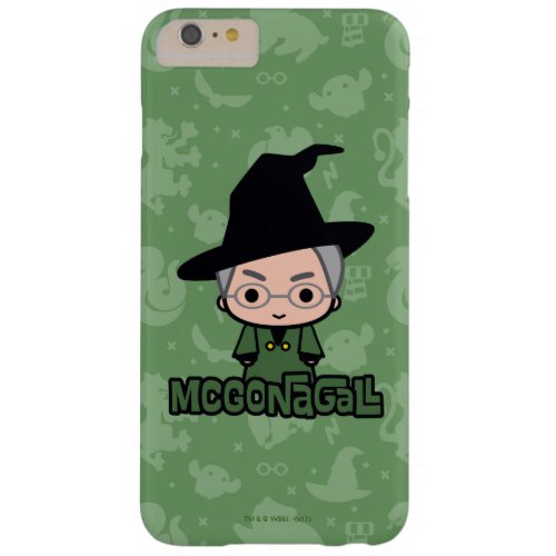 Professor McGonagall Cartoon Character Art Barely There iPhone 6 Plus Case
