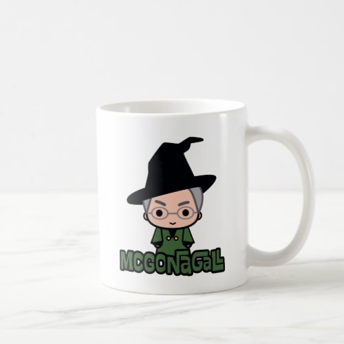 Professor McGonagall Cartoon Character Art Coffee Mug