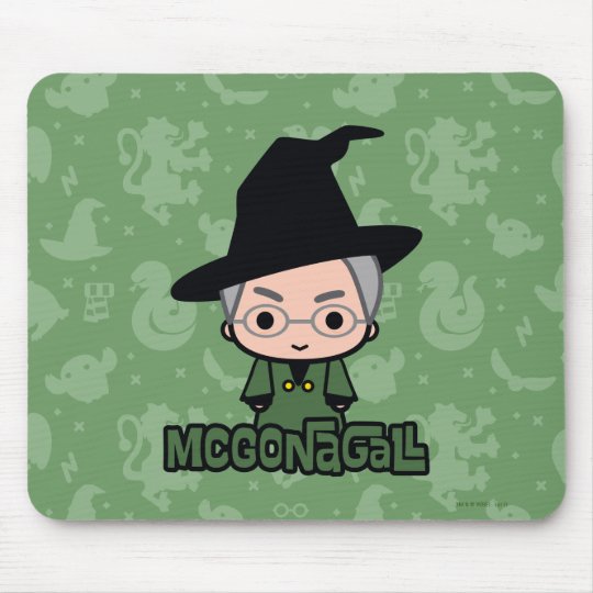 Professor Mcgonagall Cartoon Character Art Mouse Pad