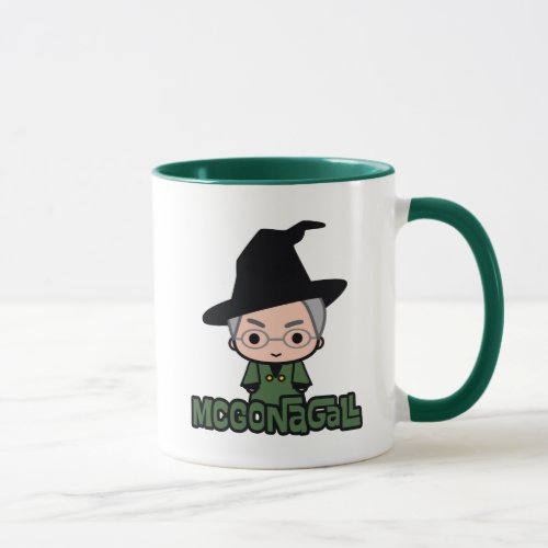Professor McGonagall Cartoon Character Art Mug