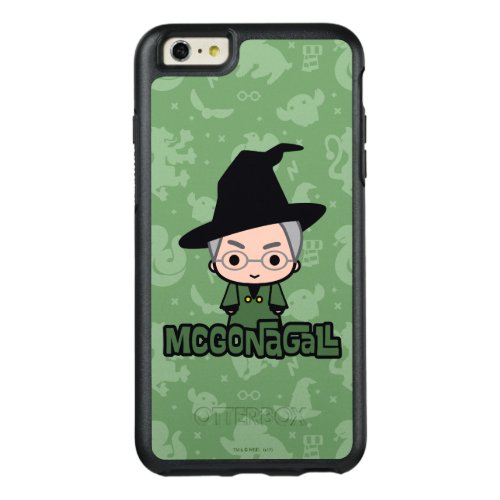 Professor McGonagall Cartoon Character Art OtterBox iPhone 66s Plus Case