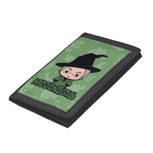 Professor McGonagall Cartoon Character Art Tri_fold Wallet