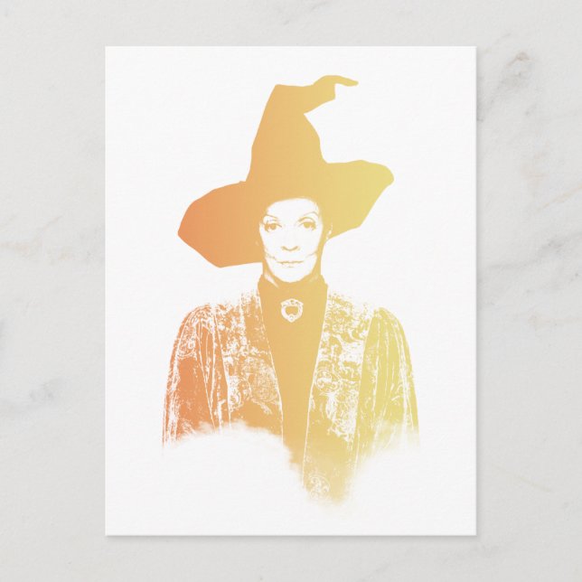 Professor Minerva McGonagall Postcard (Front)