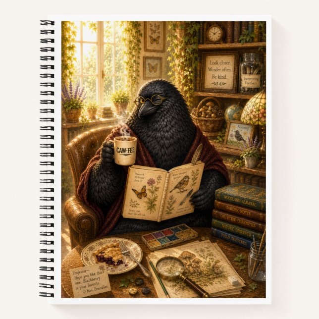 Professor Nevermore's Nature Journal (Front)