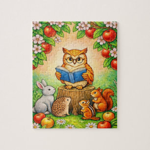 Professor Owl’s Storytime Orchard Jigsaw Puzzle